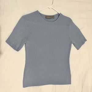 Croft & Barrow Blue crew shirt